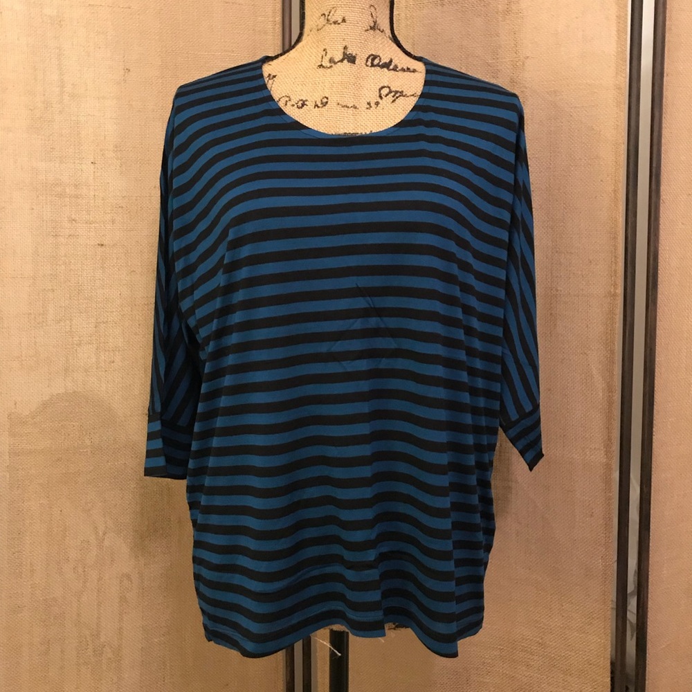 New York & Co Striped Tee